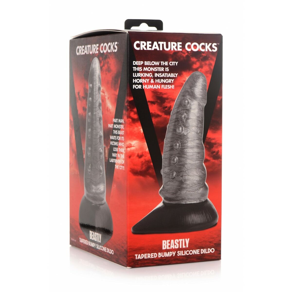 Dildo XR Grey – Beastly 🐺