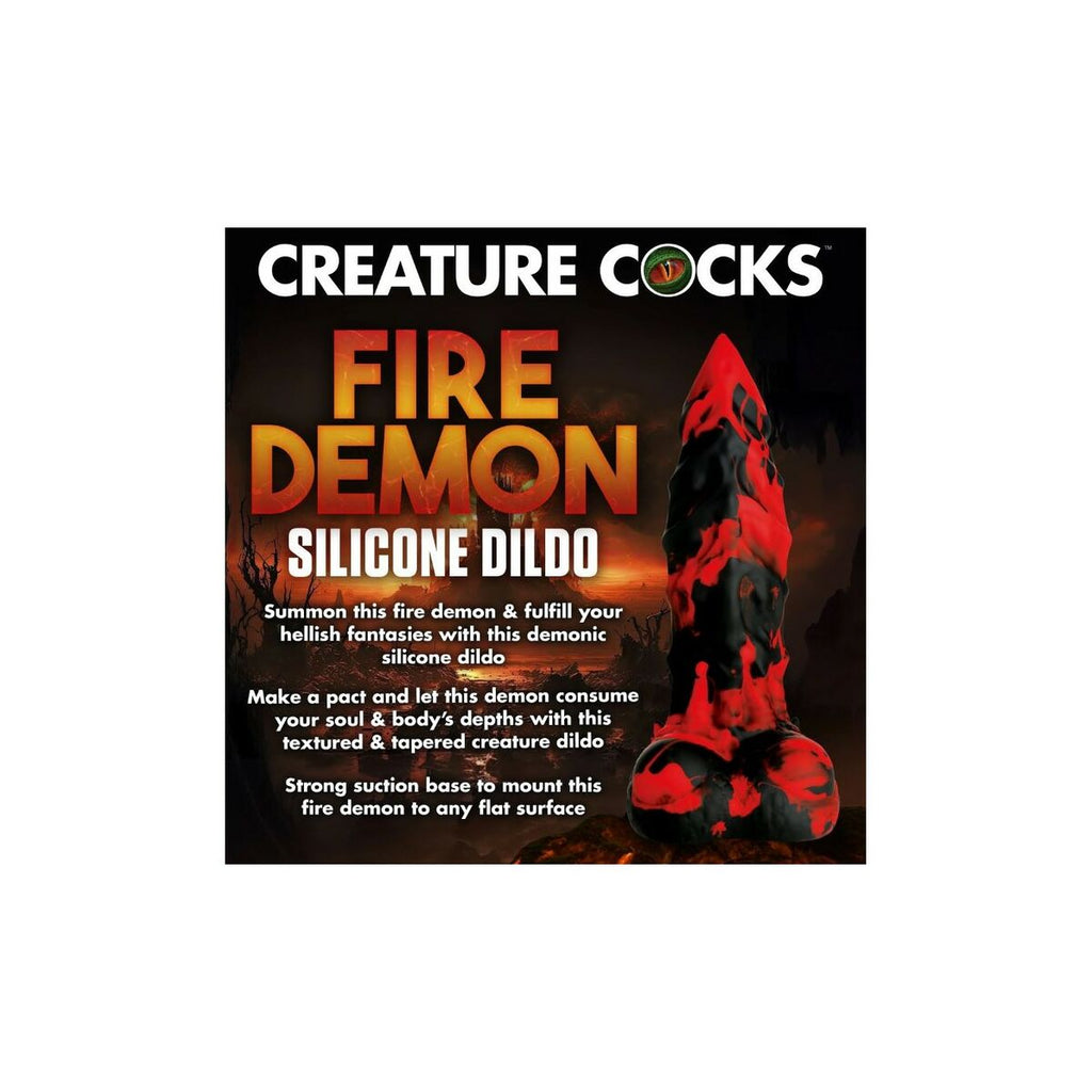 Dildo XR Silicone – Fire Demon 🔥