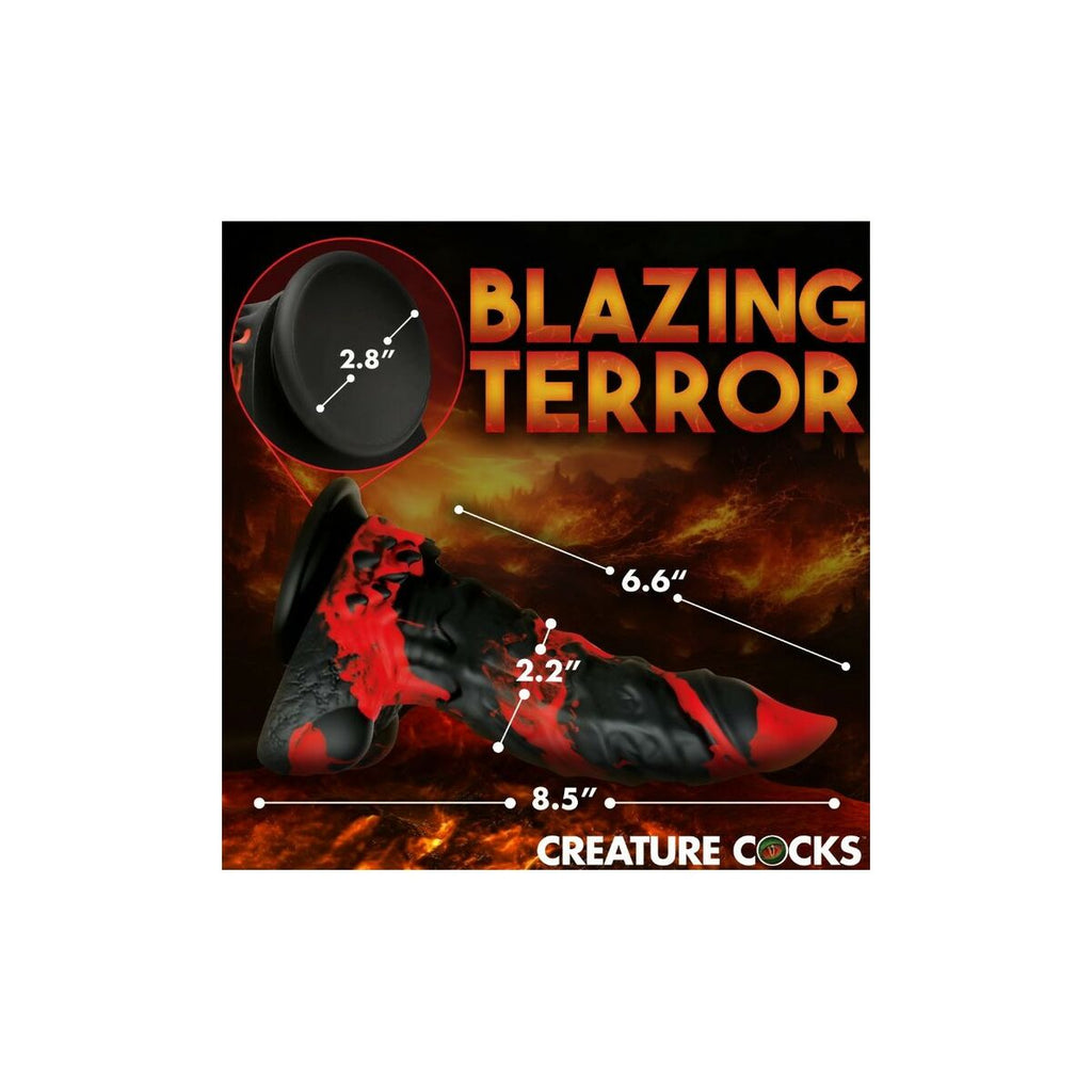 Dildo XR Silicone – Fire Demon 🔥