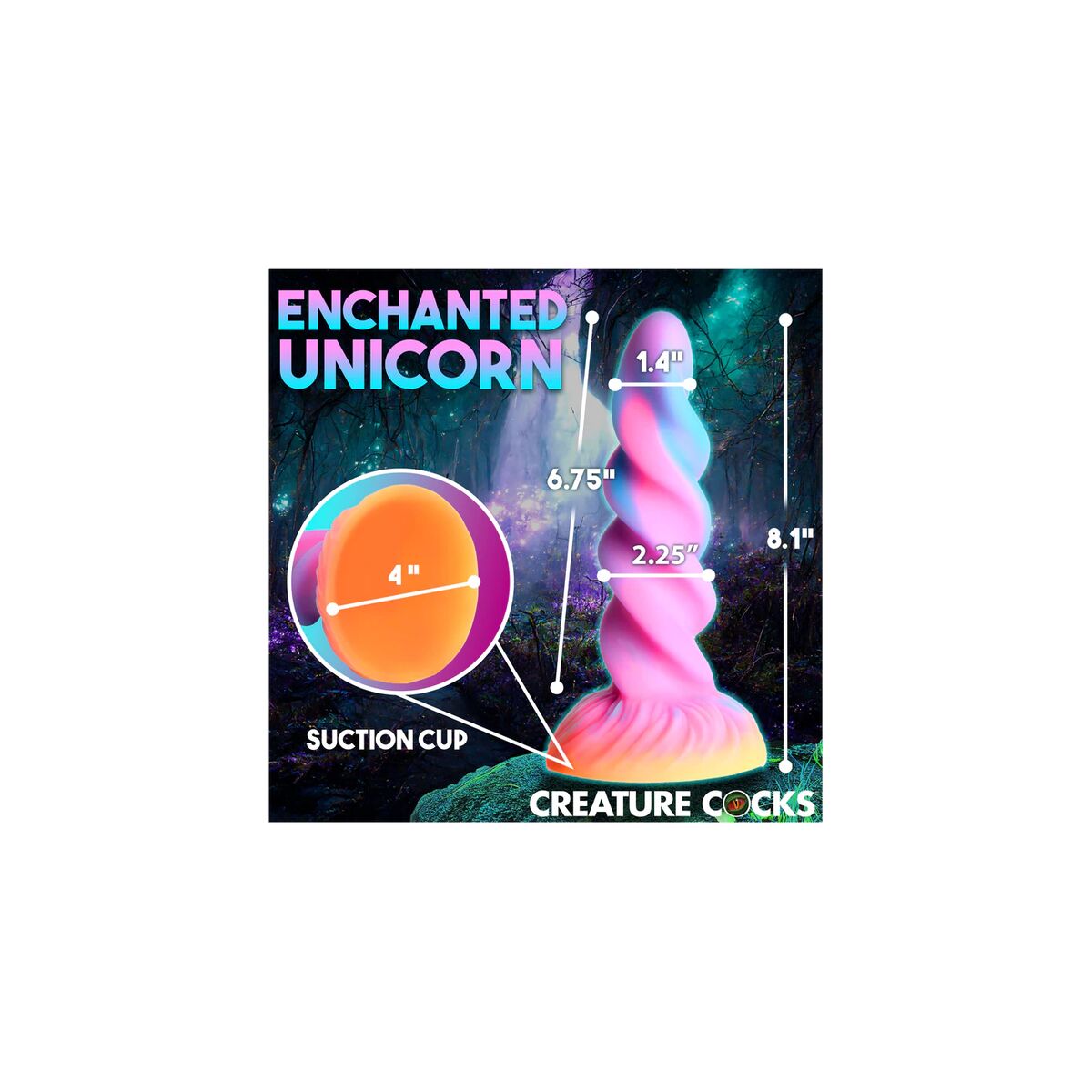 Dildo XR Silicone – Moon Rider 🌙