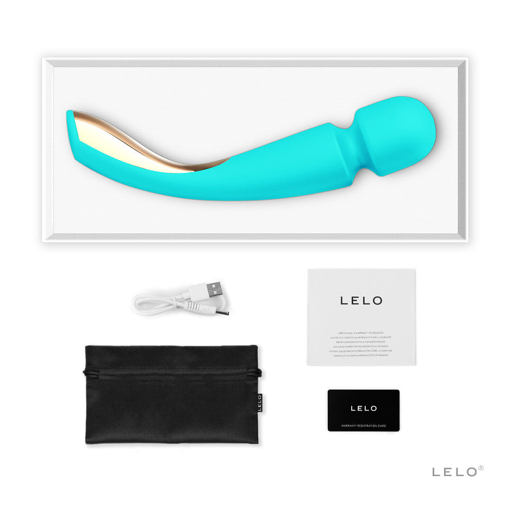 LELO Smart Wand 2 Large - Aqua-1