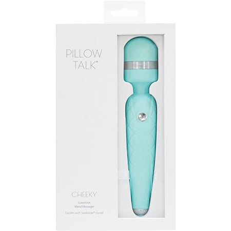 Pillow Talk Cheeky Wand Teal-0