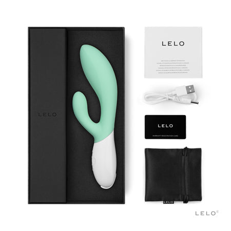 LELO INA 3 Rechargeable Dual Stimulator Seaweed-0