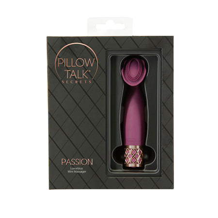 Pillow Talk Secrets Passion Rechargeable Silicone Clitoral Vibrator Wine-0