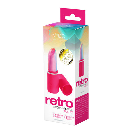 VeDO Retro Rechargeable Bullet Pink-0