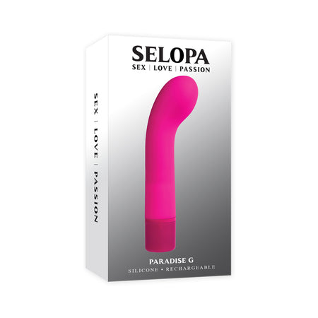Selopa Paradise G Rechargeable Silicone G-Spot Vibrator Pink-0