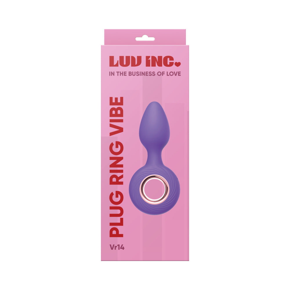 Luv Inc Vr14: Plug Ring Vibe Purple-0