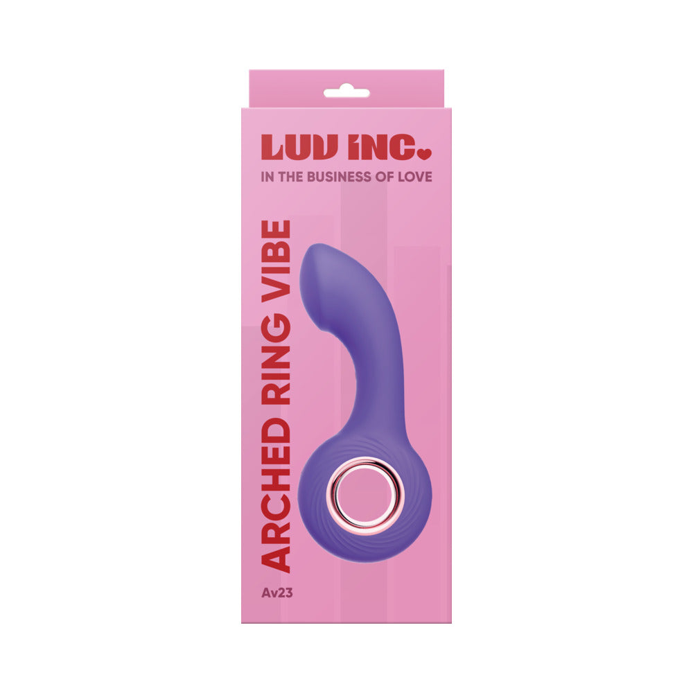 Luv Inc Av23: Arched Ring Vibe Purple-0