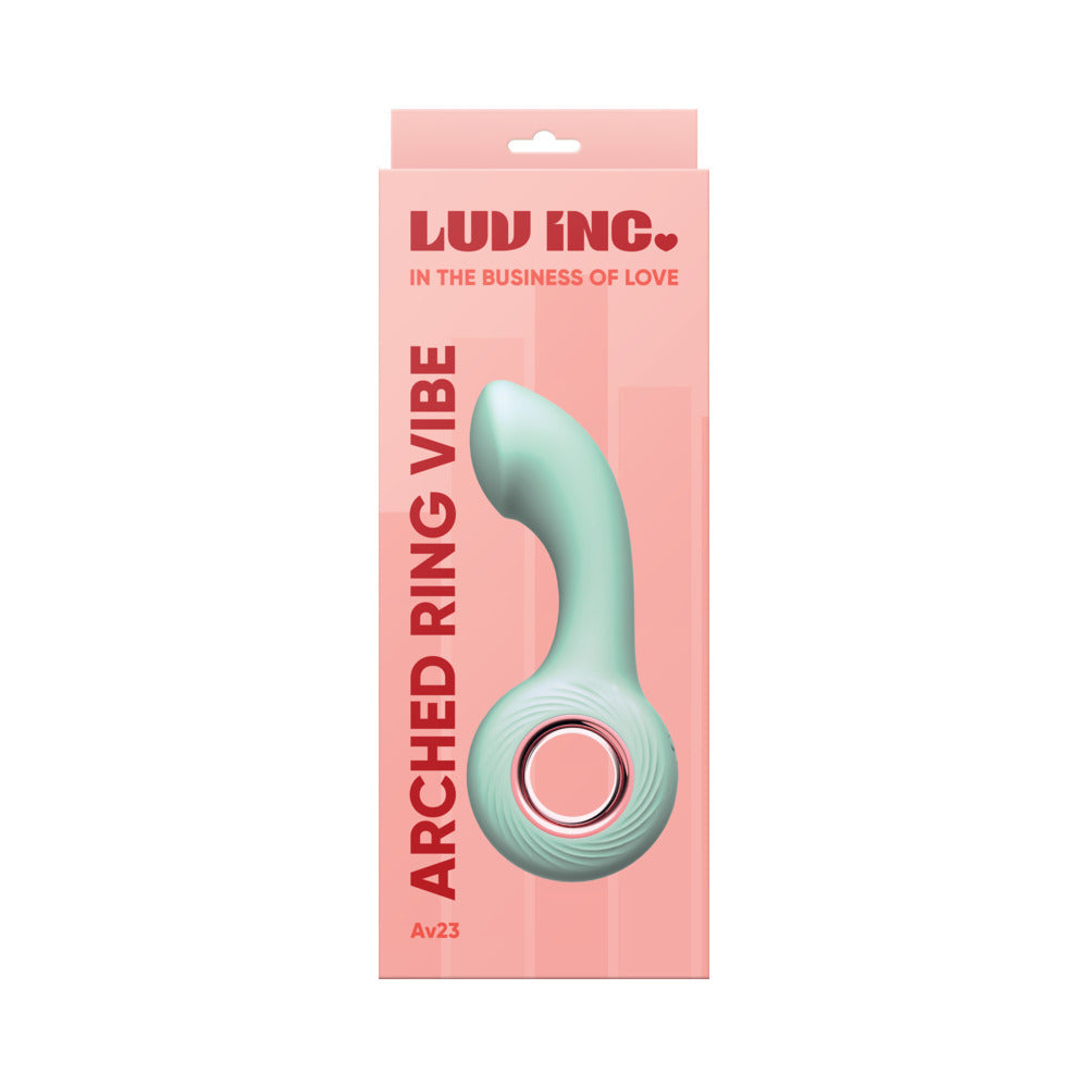 Luv Inc Av23: Arched Ring Vibe Green-0