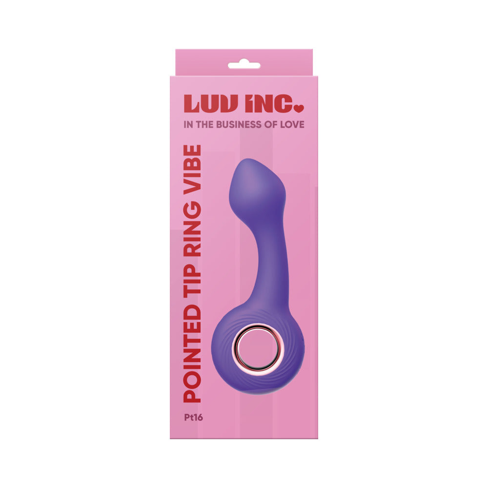 Luv Inc Pt16: Pointed Tip Ring Vibe Purple-0