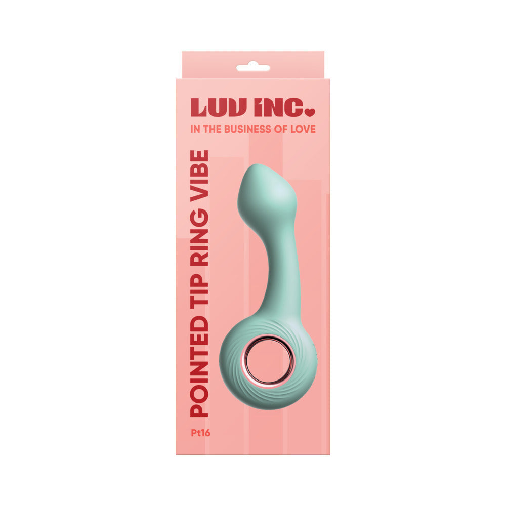 Luv Inc Pt16: Pointed Tip Ring Vibe Green-0