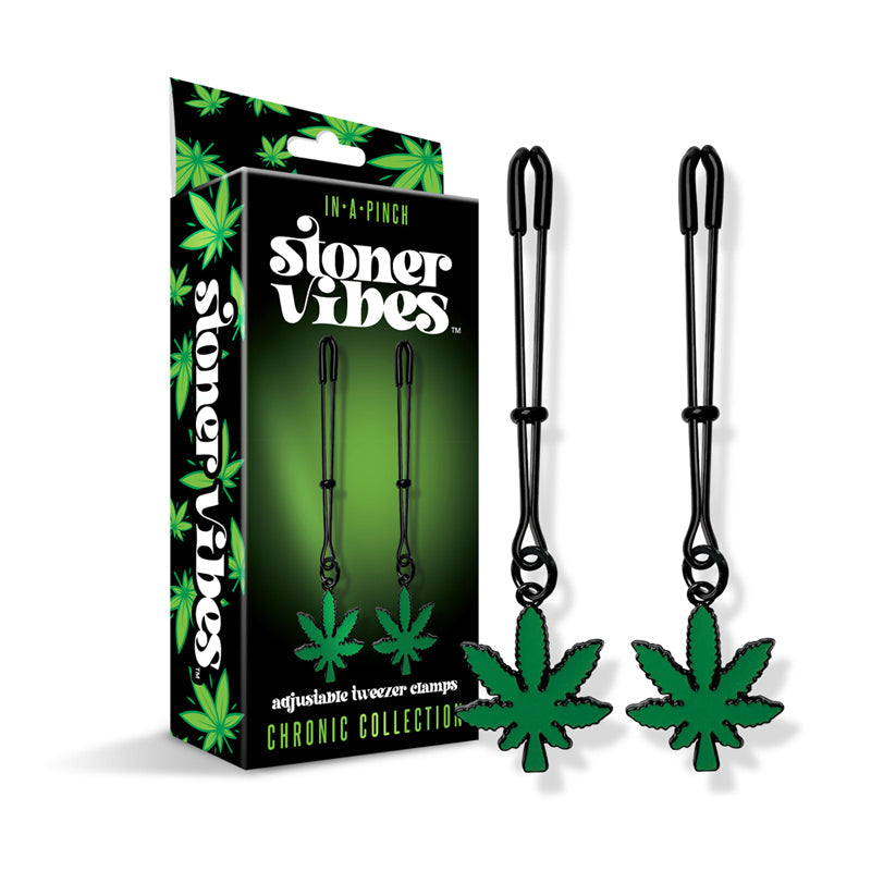 Stoner Vibes Chronic Collection Adjustable Tweezer Nipple Clamps-0
