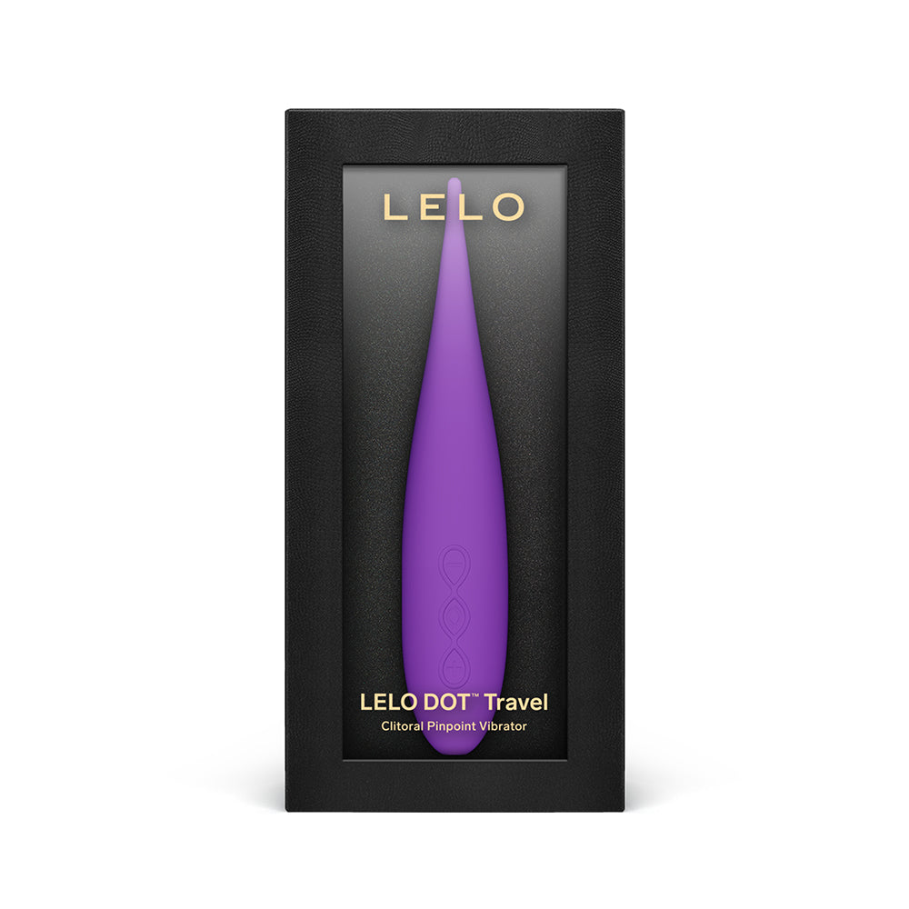 LELO DOT Travel Clitoral Pinpoint Vibrator Purple-0