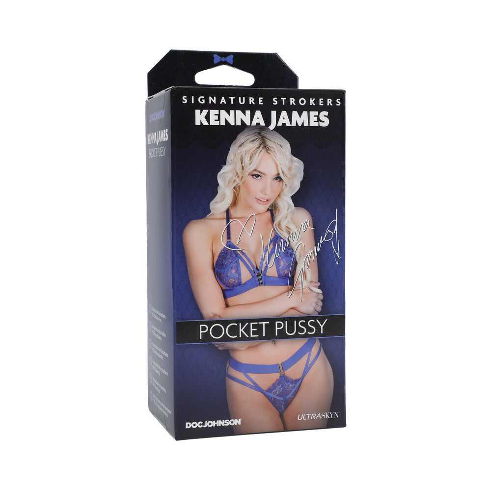 Signature Strokers Kenna James ULTRASKYN Pocket Pussy Vanilla-0