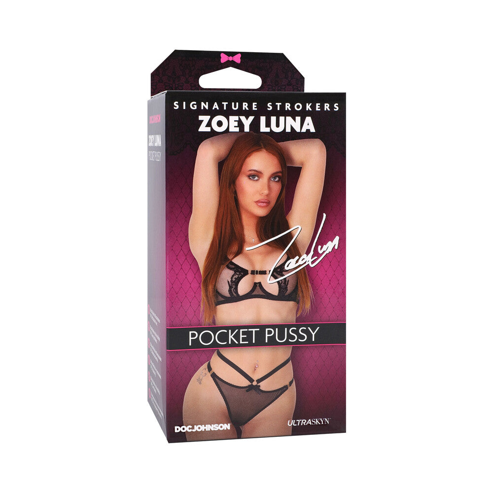 Signature Strokers Zoey Luna ULTRASKYN Pocket Pussy Vanilla-0