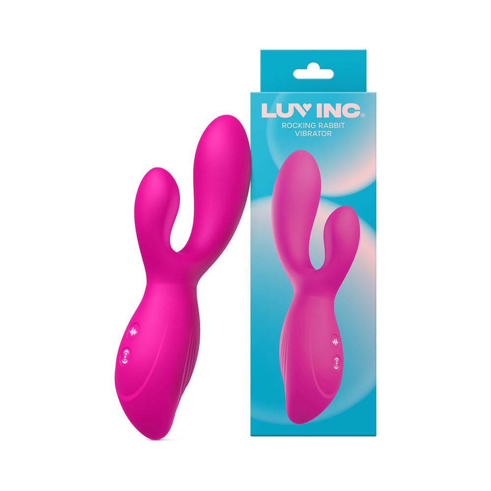 Luv Inc Rr94: Rocking Rabbit Vibrator Pink-0